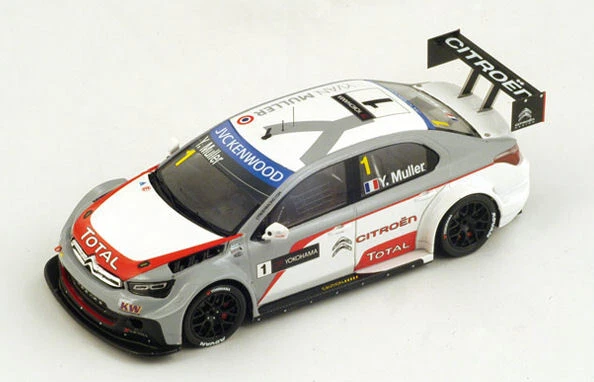 Modèle Réduit Spark 1/43 - Citroën C-Elysee WTCC Moscou 2014 N°33 - Collection