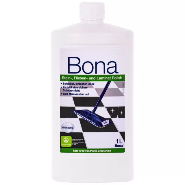 Bona Polish Fliesen und Laminat 1 Liter glänzend (gloss)