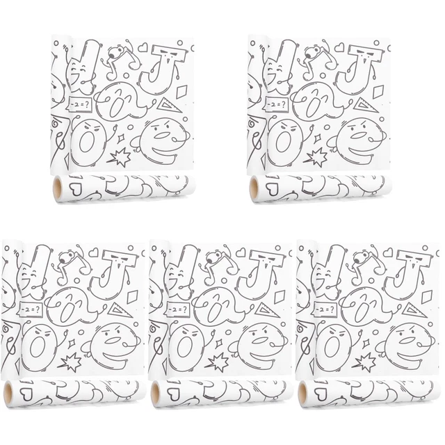 10 ROLLS PAPER Children's Graffiti Scroll Baby DIY Poster Jumbo Giant ...