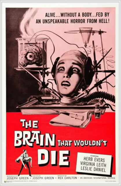 THE BRAIN THAT Wouldn't Die VHS Tape Rated PG - Approx. 89 Mins Cult Film.  $19.95 - PicClick AU