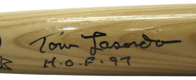 Tommy Tom Lasorda Signed Autographed Baseball Bat "HOF 97" PSA/DNA BRR3-2 71098