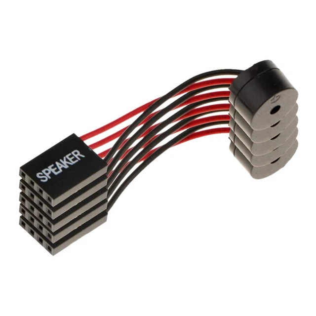 5Pcs Motherboard Speaker Buzzer PC Computer Motherboard Internal Beep Buzzer fC3