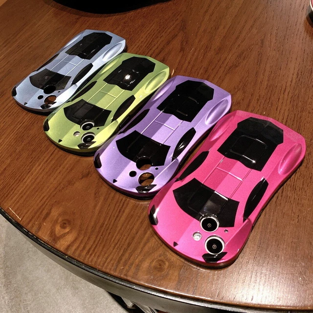 For iPhone 14 13 12 Pro Max 11 Luxury Supercar Shockproof TPU Soft Case Cover