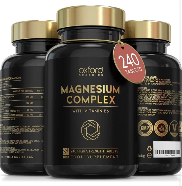 MAGNESIUM TABLETS FOR Restless Leg Relief Syndrome Cramps Insomnia