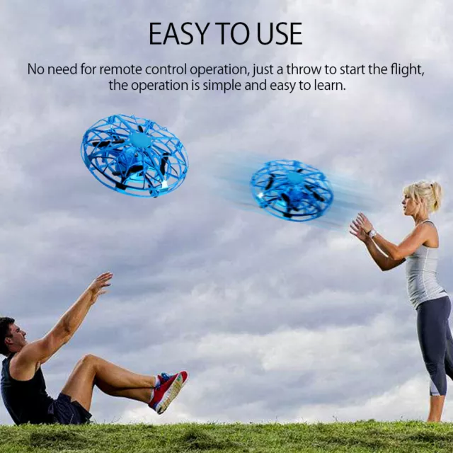 Mini Drone Kids Drone Toy Hand Helicopter RC Quadcopter Infrared Induction R AUS