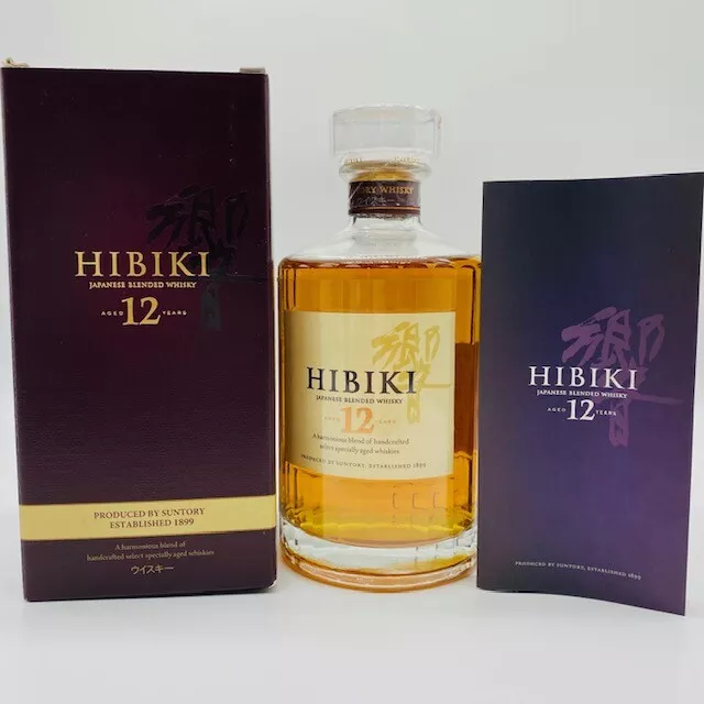 Suntory Hibiki 12 Year Old Blended Japanese Whisky 700ml