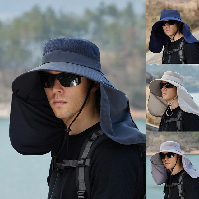 Cappello Sole Copricollo Pazza Rimani Fresco e Protetto Perfetto per Attività All'Aperto