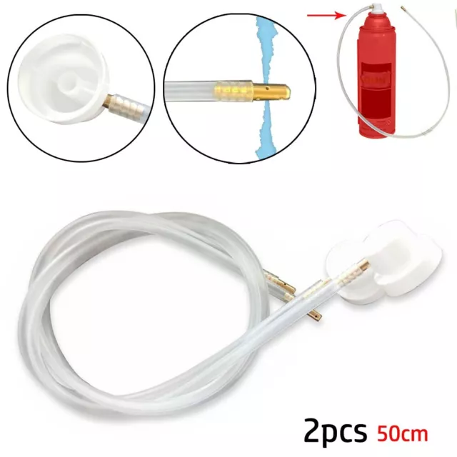 Pratique 2 pièces pour aérosol buse de pulvérisation tuyau d'extension pour r