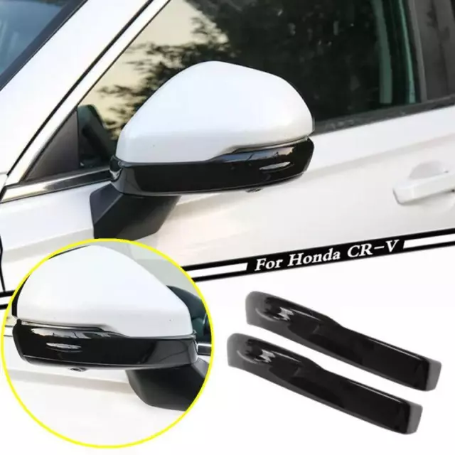 FOR HONDA CRV CRV 2023 2024 Gloss Black Side Rearview Mirror Cover