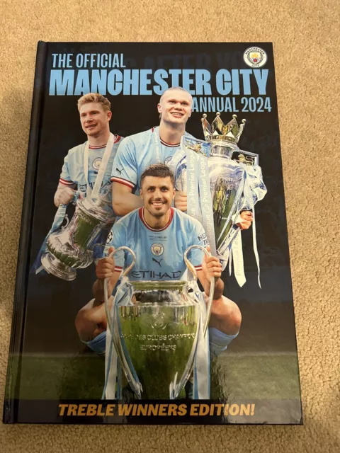 The Official Manchester City FC Annual 2024 (Brand New)