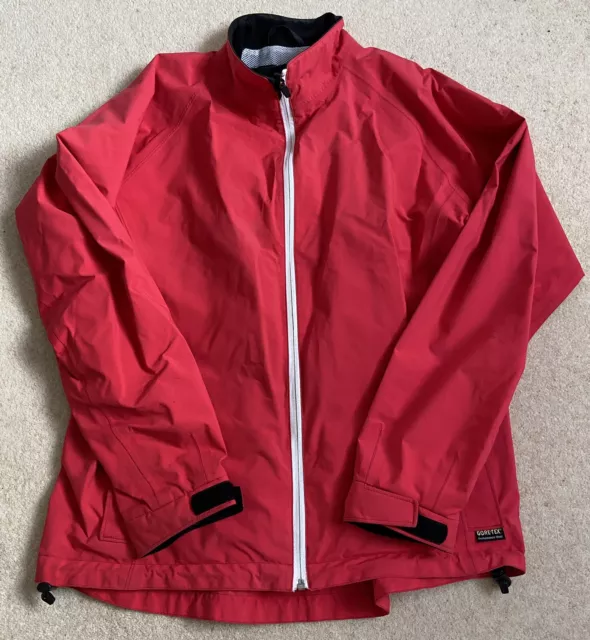 Women’s Galvin Green Gore-Tex Red Waterproof / Windproof Golf Jacket - Medium