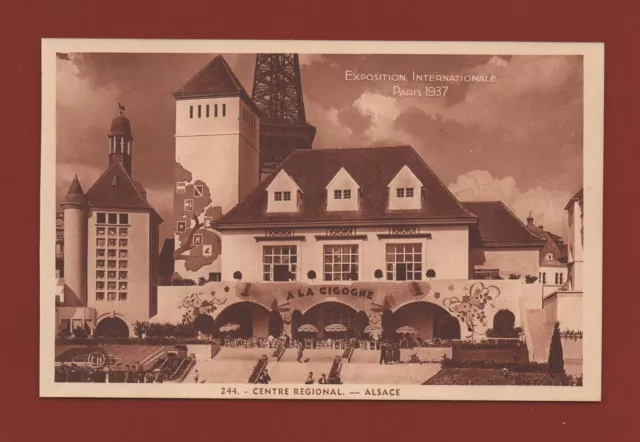 PARIS - Exposition Internationale 1937 - L'Alsace    (L970)