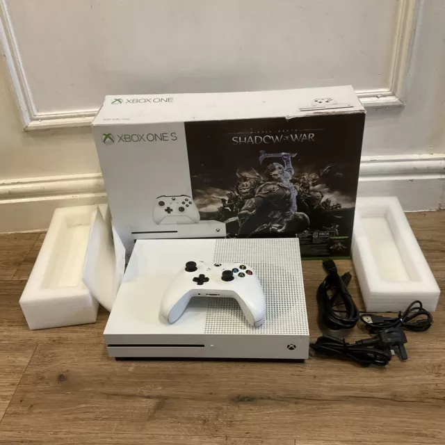 XBOX ONE S Includes Controller And Wires Boxed No Game