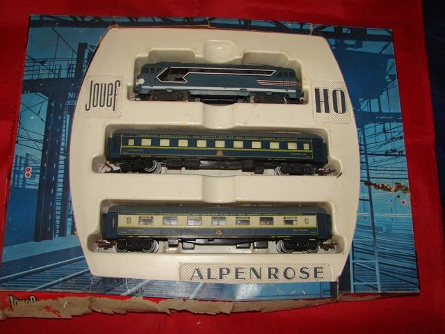 Coffret Jouef 753 HO Alpenrose - Locomotive Diesel 67001 Avec Boîte D'origine