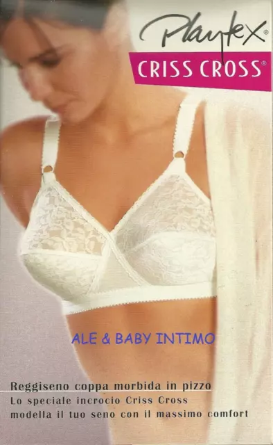 Reggiseno Playtex Mod. Criss Cross 165 Tutte Le Taglie Coppe Differenziate