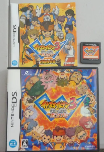 Inazuma Eleven 3: Sekai e no Chousen Bomber Nintendo DS - Japan Import US Seller