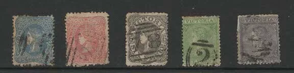 Victoria - 1860-1867 - used collection