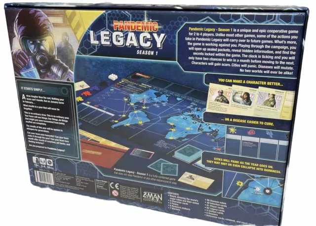 Pandemic Legacy Season 1 Blue Edition Z-Man Games 3