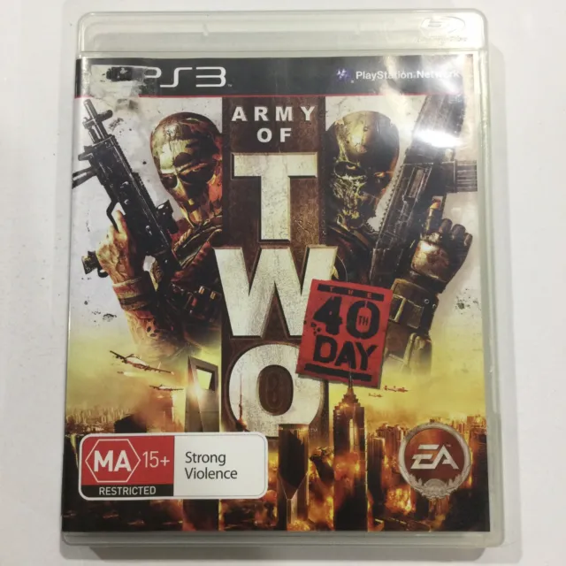 Army Of Two The 40th Day PLAYSTATION 3 Sony PS3 Aus Pal