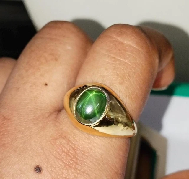 Chevalière vintage en laiton fabriquée à la main - Bijoux