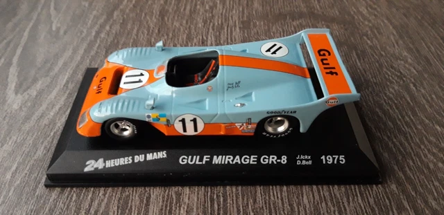 GULF MIRAGE GR-8 1975 24 Heures Du Mans Scale 1/43 Altaya EUR 12,00