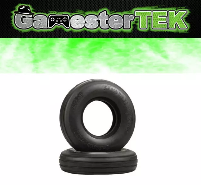 GTEK Upgrade/Replace Front Rib/Grooved Tires TYCO 9.6V Bandit/Hopper/Eliminator!