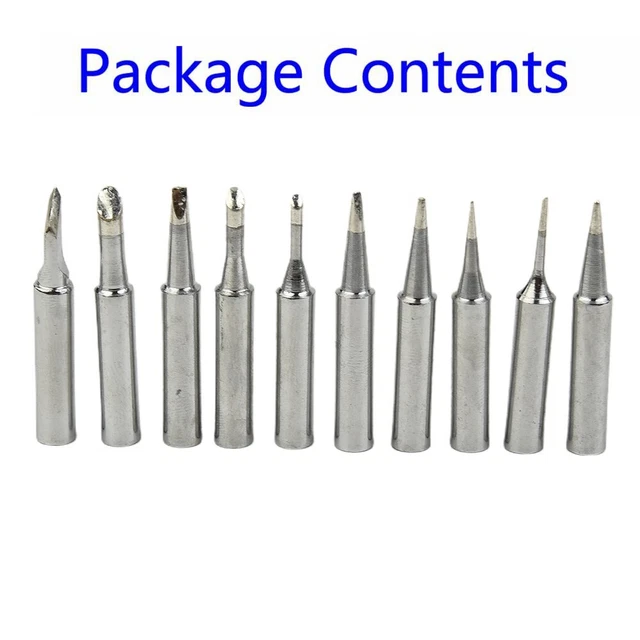 Rework Station New 10*Soldering Iron Tips Copper 900M-T-B Lead-Free For Hakko