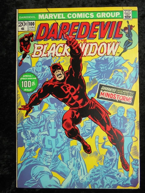 Daredevil #100 1973 Marvel Comics Bronze Age Origin Retold High Grade! Cgc It!