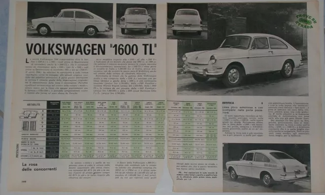 Test Drive Prova 1965 VOLKSWAGEN 1600 TL