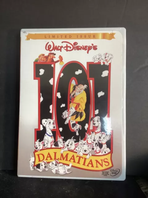 Walt Disneys 101 Dalmatians DVD, Limited Issue.