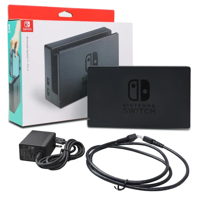 Nintendo Switch Dock Black/AC Adapter/HDMI Cable/Dock Set