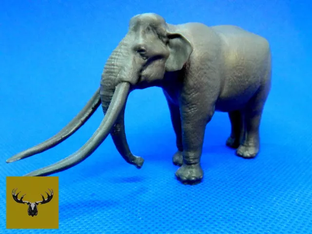 Giant, Extinct, Straight Tusk Elephant Model in 1/64 scale! Cast in Resin!