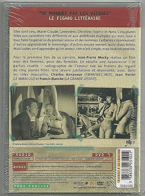 Dvd - Les Vierges (Charles Aznavour / Jean Poiret) Mocky / Cinema Francais 2