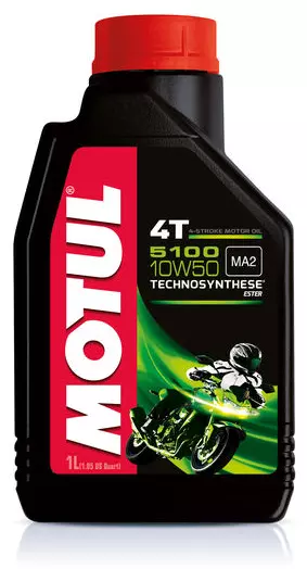 Motul 5100 4T 10W 50 Aceite Motor Moto 4 Tiempos Sh Sj Sl Sm Jaso 510 2T 10W-50