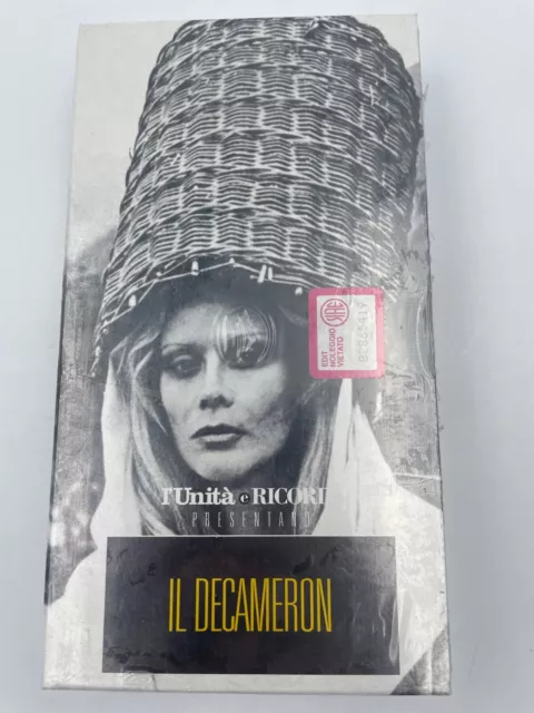 VHS Il Decameron L'unità e ricordi sigillato