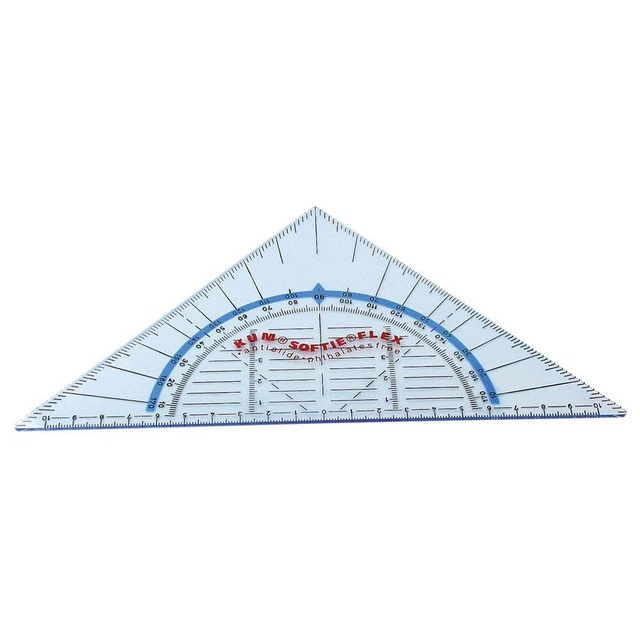 KUM Geometrie-Dreieck 220 Softie Flex 22,0 cm