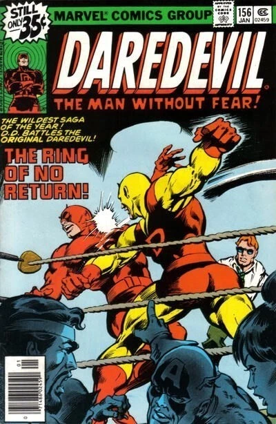 Daredevil (1964) #156 Newsstand FN/VF. Stock Image