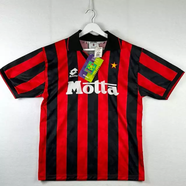 AC Milan 1993/1994 Home Shirt - NUOVA CON ETICHETTE - Originale - Large