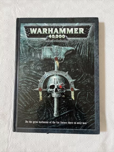 Warhammer 40,000 IV 4th Edition (HC, 2004, Games Workshop Ltd) 265 Pgs nice