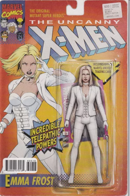 Uncanny X-Men #600  Emma Frost Action Figure Variant 2016 New/Unread Marvel