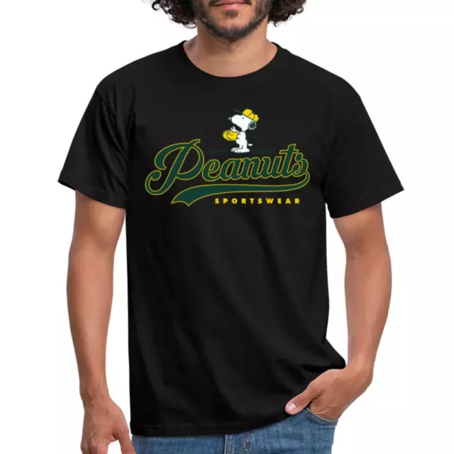 Peanuts Snoopy Baseball Sportswear Männer T-Shirt