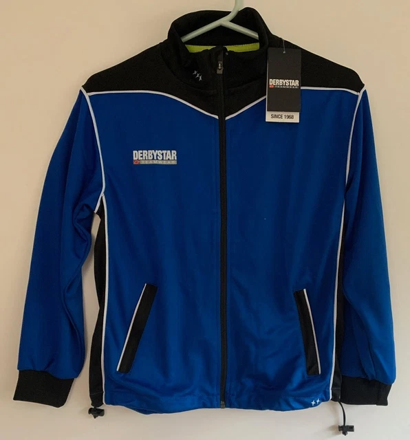 Giacca sportiva tedesca di alta qualità. Colore: blu taglia: 140 (10y) nuovo con etichette