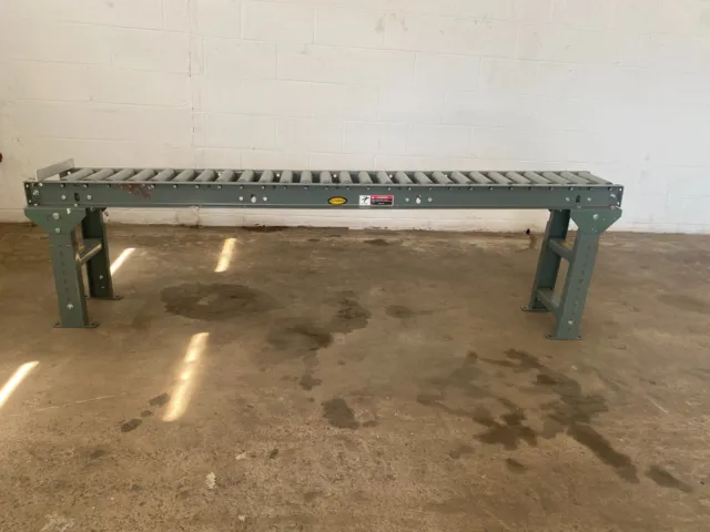 7 ft long Hytrol Gravity Roller Conveyor