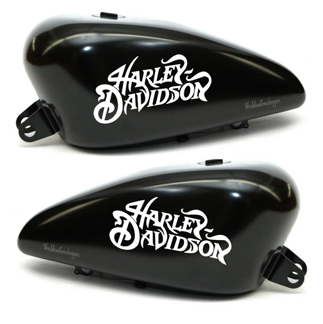 Paire D'adhésifs Logo Réservoir Harley Davidson AD770177 – Neufs
