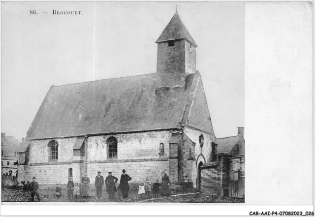 CAR-AAIP4-55-0300 - BROCOURT - Eglise