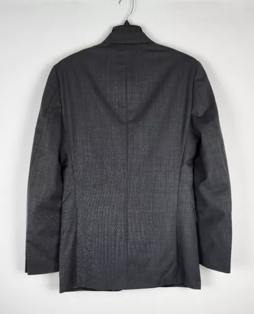 Bar III Men's Slim-Fit Stretch Wool Suit Jacket Dark Grey 38L NWT *Defect* 3