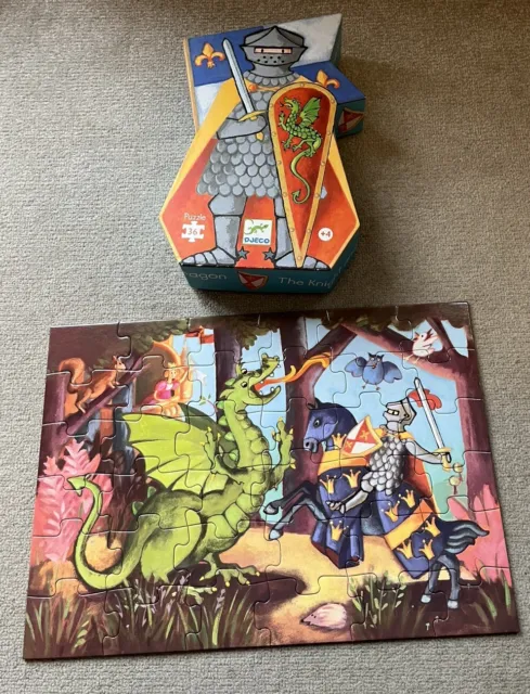 Djeco Giant Floor Puzzle, Leon The Dragon
