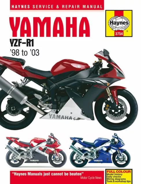 YZF-R1 98-03 Revue technique Haynes YAMAHA Anglais Etat - NEUVE PORT Reduit Fra