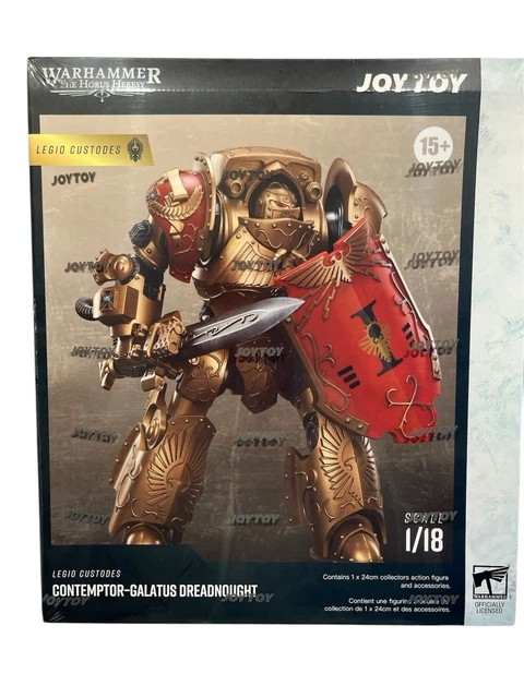 JoyToy Warhammer 40K Legio Custodes Contemptor Achillus Dreadnought: Action Figure 1:18 Collezionabile 25 Cm