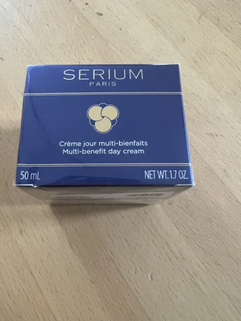Serium Paris Multi-benefit Day Cream - Tagescreme 50 ml NEU Anti Aging Hyaluron